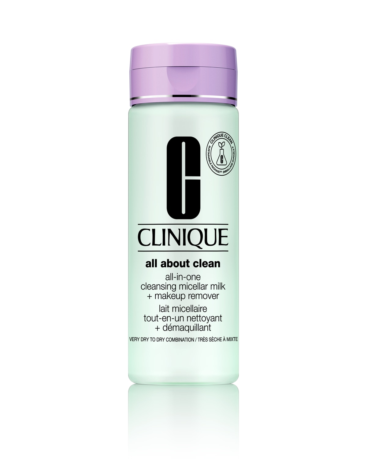 All about Clean™ All-in-One Cleansing Micellar Milk + Makeup Remover