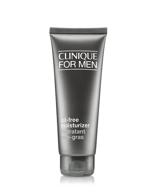 Clinique For Men™ Oil Free Moisturiser, Oil-free hydration improves skin’s moisture barrier.