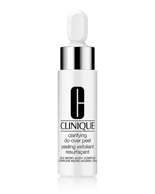 Clarifying Do-Over Peel, With a special 32% Micro-Acid+ Complex, reveals millions of fresher cells for skin that looks radiant and renewed.