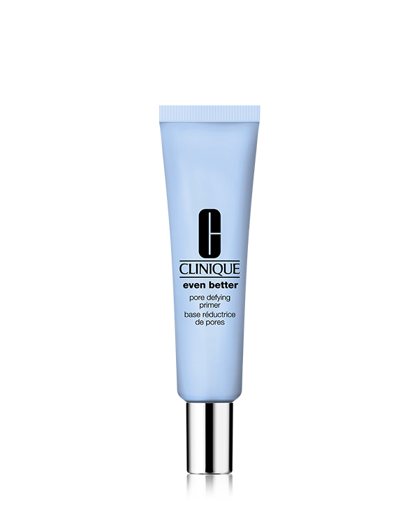 Even Better Pore Defying Primer, A makeup-perfecting, skincare-powered primer that instantly blurs pores and reduces oil for a filtered, virtually poreless look.
